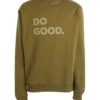 COTOPAXI Do Good Crew Sweatshirt Military Green Men‘s Sweatshirt -VibeWear Store 10001585bs 14 f