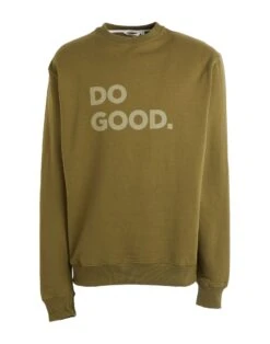 COTOPAXI Do Good Crew Sweatshirt Military Green Men‘s Sweatshirt
