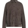 VANS Khaki Men‘s Solid Color Shirt
