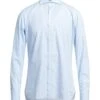GIAMPAOLO Sky Blue Men‘s Patterned Shirt