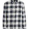 VANS MN SYCAMORE Navy Blue Men‘s Checked Shirt -VibeWear Store 10053541ug 14 f