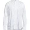 HARMONT&BLAINE White Men‘s Striped Shirt -VibeWear Store 10054248ui 14 f