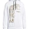 UNGARO White Men‘s Hooded Sweatshirt