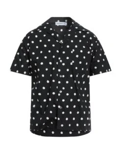 DEPARTMENT 5 Black Men‘s Patterned Shirt
