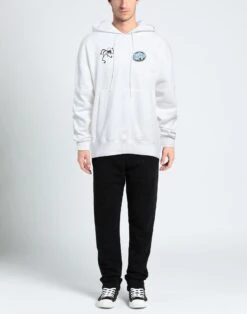 OFF-WHITE™ White Men‘s Hooded Sweatshirt -VibeWear Store 10096196bm 14 r