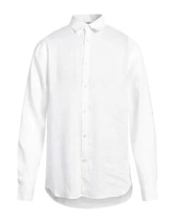 GUESS White Men‘s Linen Shirt
