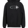 EDEN POWER CORP Black Men‘s Hooded Sweatshirt