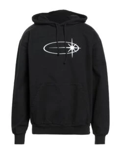 EDEN POWER CORP Black Men‘s Hooded Sweatshirt