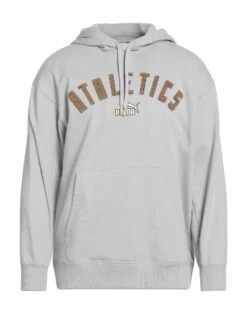 PUMA Light Grey Men‘s Sweatshirt