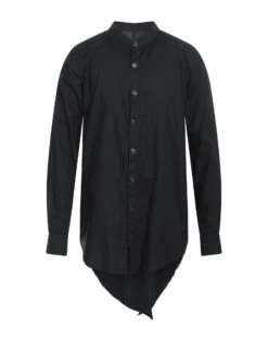 MASSIMO SABBADIN Black Men‘s Solid Color Shirt