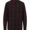 LEE Burgundy Men‘s Checked Shirt