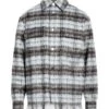 AMIRI Sky Blue Men‘s Checked Shirt -VibeWear Store 10209070xe 14 f