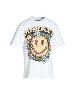 MARKET SMILEY DECOMPOSITION T-SHIRT White Men‘s T-shirt