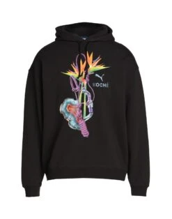 PUMA X KOCHÉ PUMA X KOCHÉ Hoodie Black Men‘s Hooded Sweatshirt