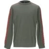 JUST CAVALLI Military Green Men‘s Sweatshirt