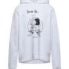 DSQUARED2 White Men‘s Hooded Sweatshirt