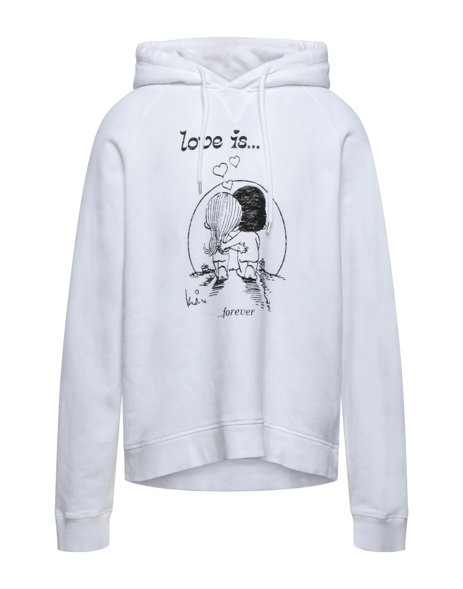 DSQUARED2 White Men‘s Hooded Sweatshirt 3 DSQUARED2 White Men‘s Hooded Sweatshirt