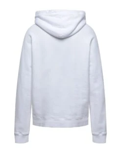 DSQUARED2 White Men‘s Hooded Sweatshirt 5 DSQUARED2 White Men‘s Hooded Sweatshirt -VibeWear Store 12568954ud 14 r