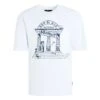 PAS DE MER DROPOUT T-SHIRT White Men‘s T-shirt
