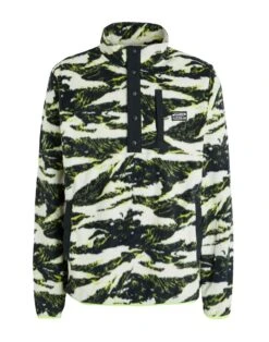 QUIKSILVER QS Fleece No Destination 2 Half Snap Ivory Men‘s Sweatshirt