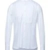 MESSAGERIE White Men‘s Solid Color Shirt