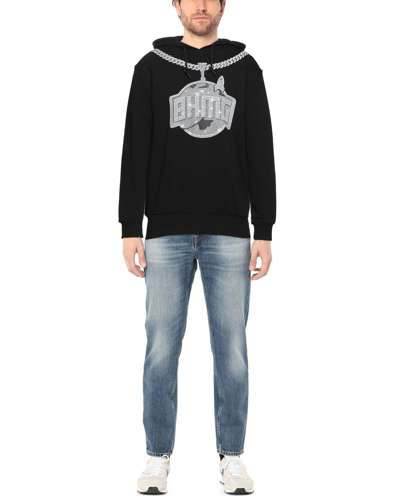 BHMG Black Men‘s Hooded Sweatshirt 4 BHMG Black Men‘s Hooded Sweatshirt - Image 2