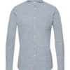 BORSA GARAGE Azure Men‘s Checked Shirt