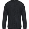 BOMBOOGIE Black Men‘s Linen Shirt
