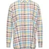HARMONT&BLAINE Brown Men‘s Checked Shirt -VibeWear Store 12813688ct 14 f