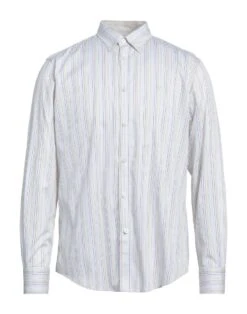 HARMONT&BLAINE Lilac Men‘s Striped Shirt