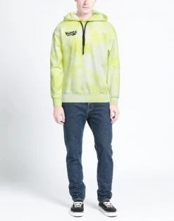 DISCLAIMER Acid Green Men‘s Hooded Sweatshirt -VibeWear Store 12944967xf 14 r