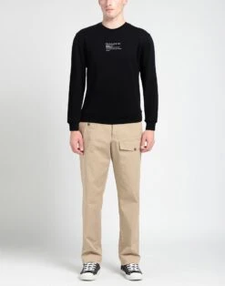 GAZZARRINI Black Men‘s Sweatshirt -VibeWear Store 12955454nm 14 r