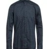 ALEA Midnight Blue Men‘s Patterned Shirt -VibeWear Store 12990841ce 14 f