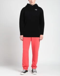 Y-3 Black Men‘s Hooded Sweatshirt -VibeWear Store 12991111aw 14 r