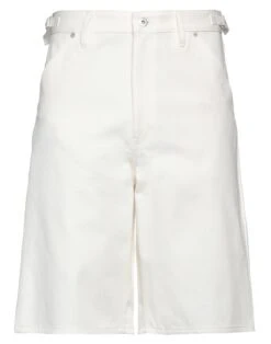 JIL SANDER White Men‘s Denim Shorts