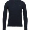 SUN 68 Midnight Blue Men‘s Sweater -VibeWear Store 14132230ol 14 f