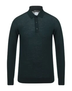 AROVESCIO Dark Green Men‘s Sweater