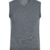 ALPHA STUDIO Grey Men‘s Sleeveless Sweater 1 ALPHA STUDIO Grey Men‘s Sleeveless Sweater -VibeWear Store 14213159ol 14 f