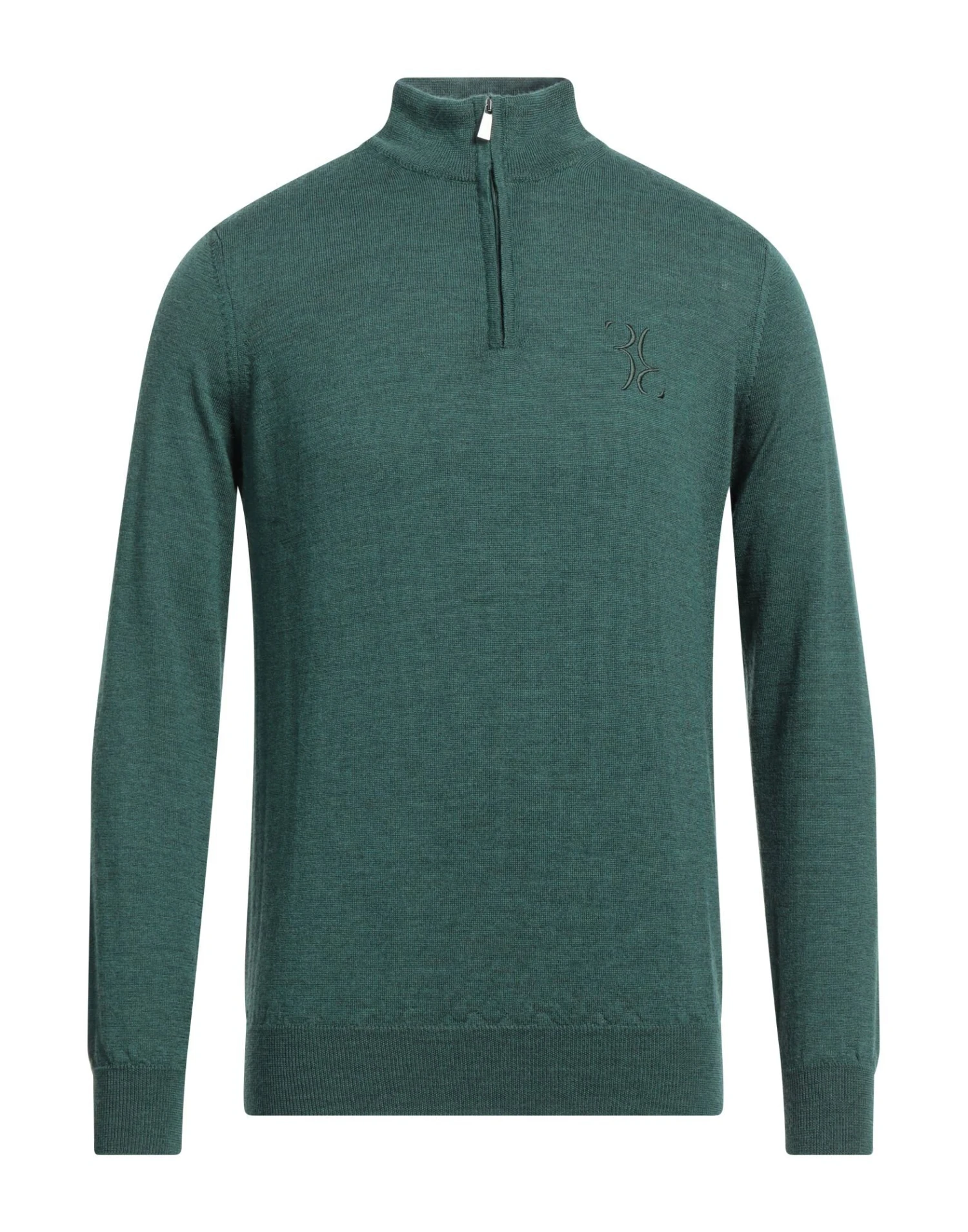 BILLIONAIRE Green Men‘s Sweater With Zip 3 BILLIONAIRE Green Men‘s Sweater With Zip