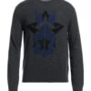 VALENTINO GARAVANI Steel Grey Men‘s Sweater -VibeWear Store 14320863hd 14 f