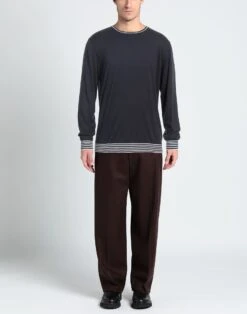 CRUCIANI Midnight Blue Men‘s Sweater -VibeWear Store 14328902fj 14 r