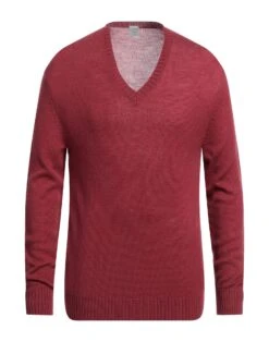 ELEVENTY Burgundy Men‘s Sweater