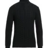 ROBERTO COLLINA Black Men‘s Turtleneck