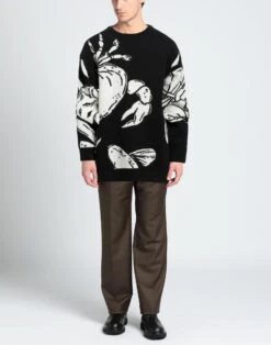 JIL SANDER Black Men‘s Sweater -VibeWear Store 14358360xa 14 r