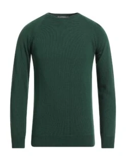 ANDREA FENZI Emerald Green Men‘s Sweater