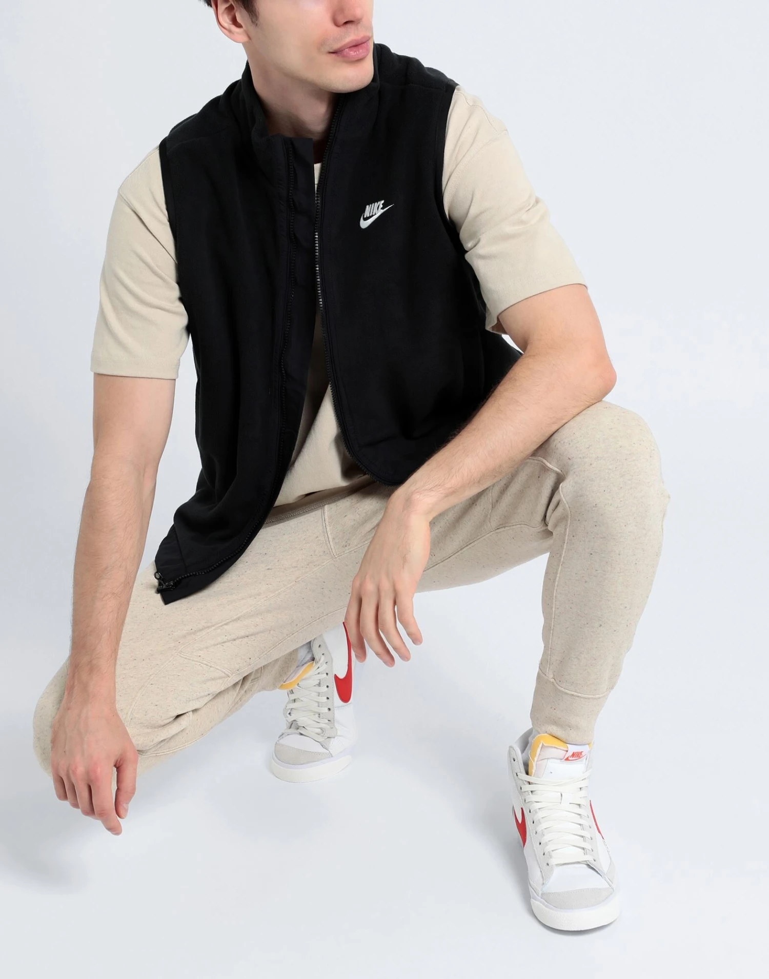 NIKE M NK CLUB+ FLC WINTER VEST Black Men‘s Jacket 4 NIKE M NK CLUB+ FLC WINTER VEST Black Men‘s Jacket - Image 2