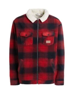 QUIKSILVER QS Fleece Deck Fleece Red Men‘s Jacket