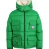 LC23 MULTIPOCKET DOWN JACKET Green Men‘s Shell Jacket -VibeWear Store 16216529bw 14 f