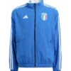 ADIDAS ITALY 2023 ANTHEM JACKET Bright Blue Men‘s Jacket
