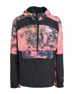 THE NORTH FACE M CONVIN ANORAK AOP Pastel Pink Men‘s Jacket